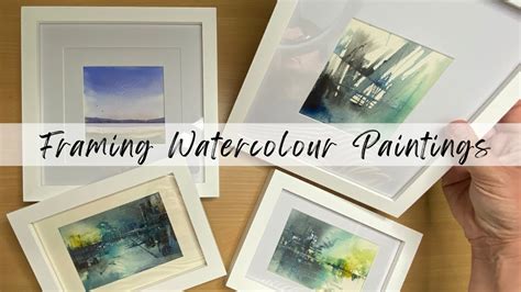 how to frame watercolor art: exploring the nuances of watercolor presentation