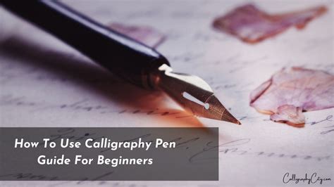 How to Use a Calligraphy Pen: Delving into the Artistic Synergy of Technique and Creativity