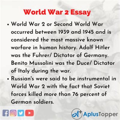 How to Write about World War 2 in an Essay: A Multi-Perspective Analysis